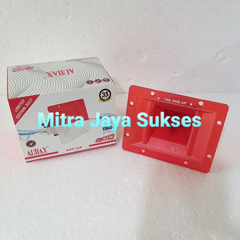 Tweeter Audax Ax 65 W Merah Waterproof Anti Air Anti Panas Anti Lembab Speaker Walet