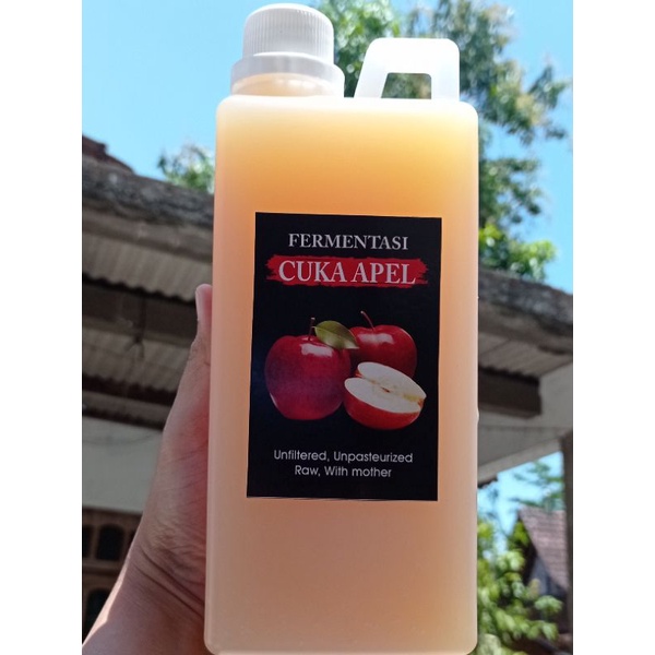 

Cuka Apel Fermentasi 1 liter