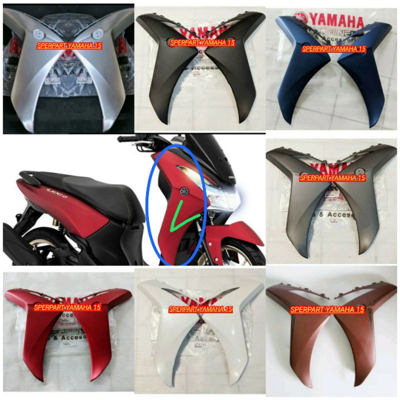 COVER SAYAP DEPAN LEXI 125 KANAN KIRI YAMAHA ORIGINAL YGP