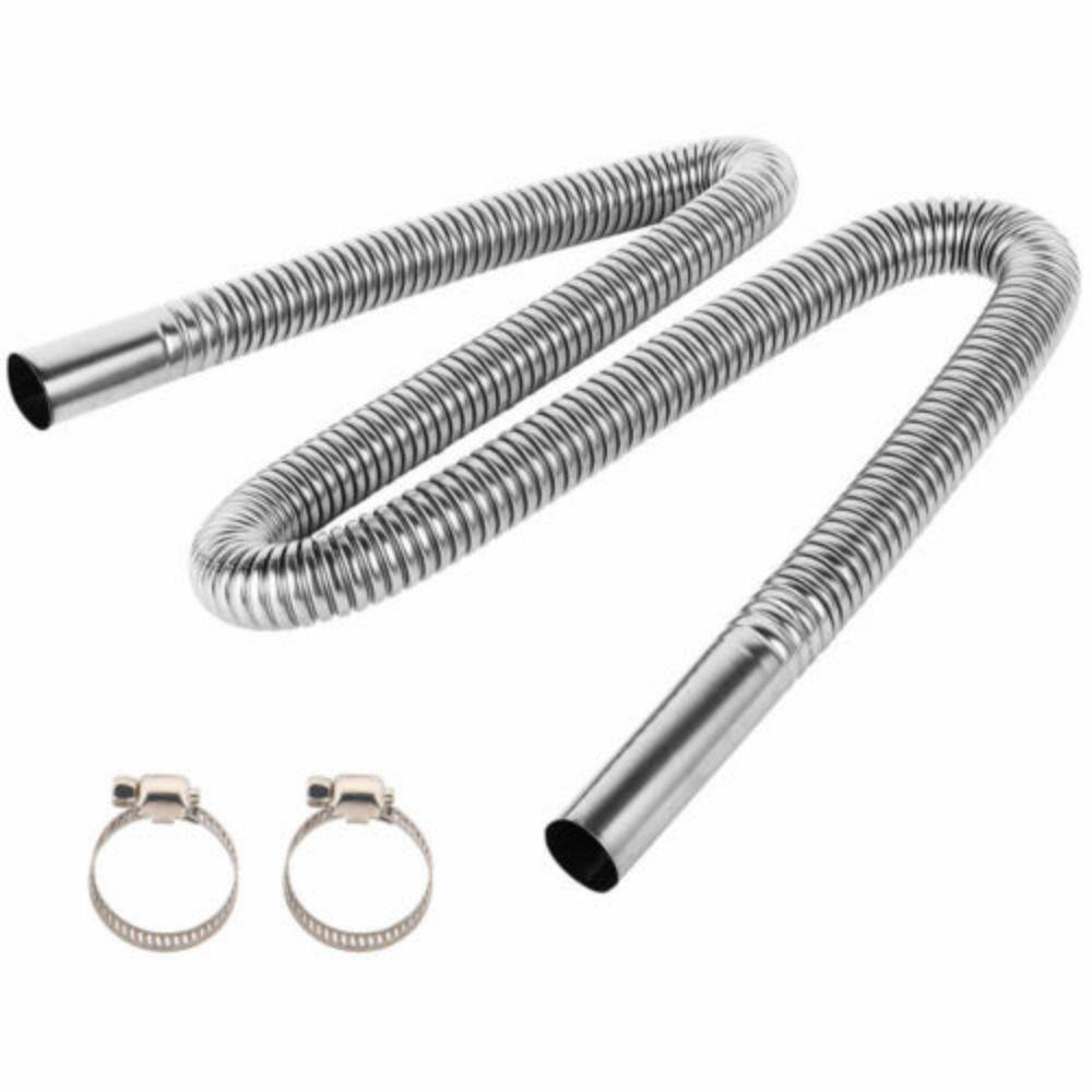 POPULAR Selang Pipa Knalpot Mobil 1.2M /2M Diesel Gas Mobil Parkir Stainless Steel