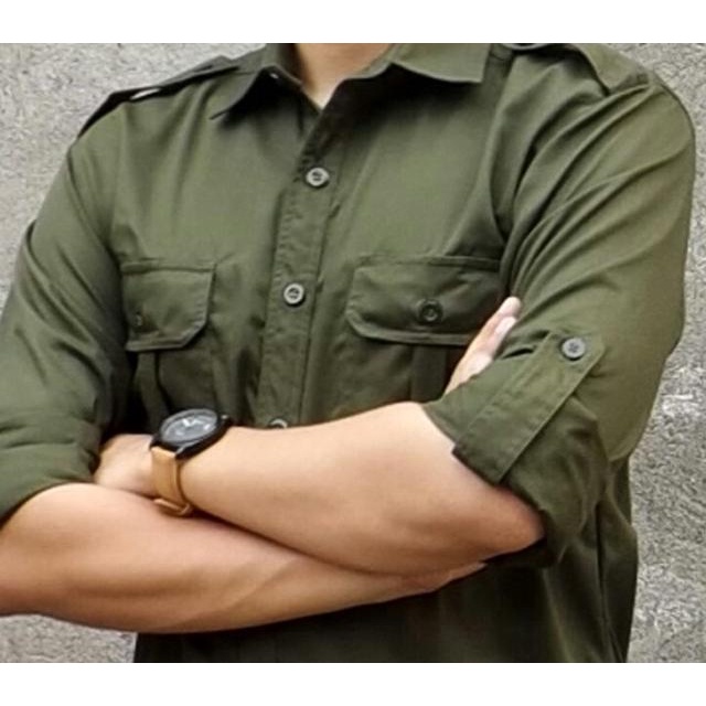 Baju lapangan(PDL) - Hitam