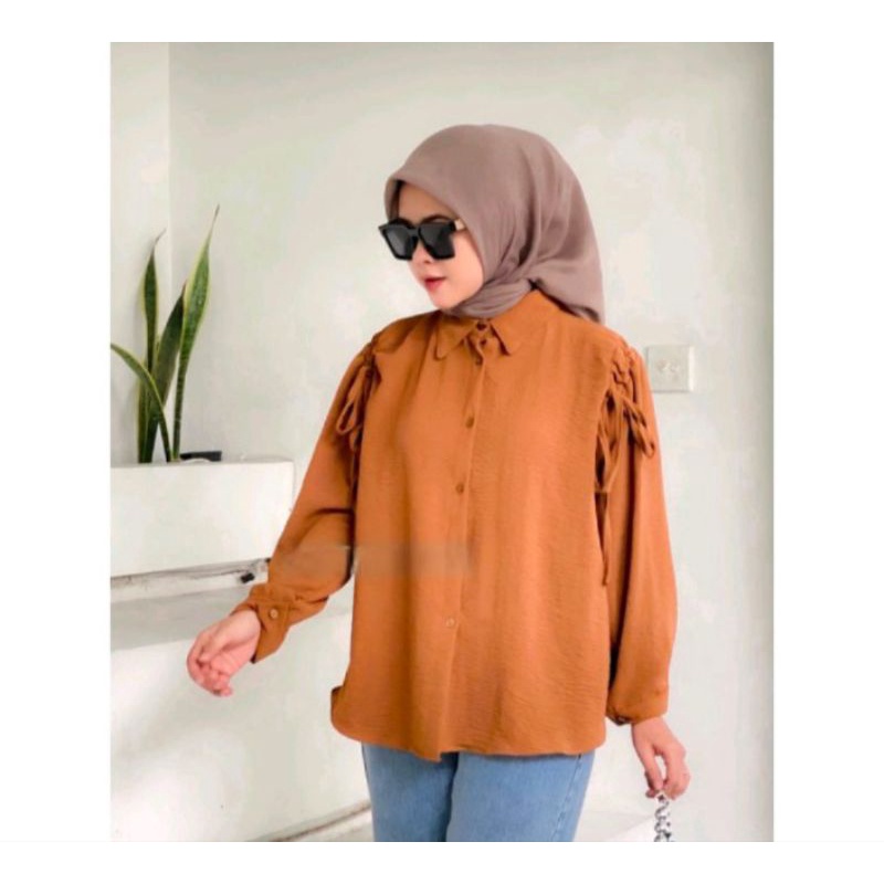 LEXSY BLOUSE SERUT CRINGKEL AIRFLOW