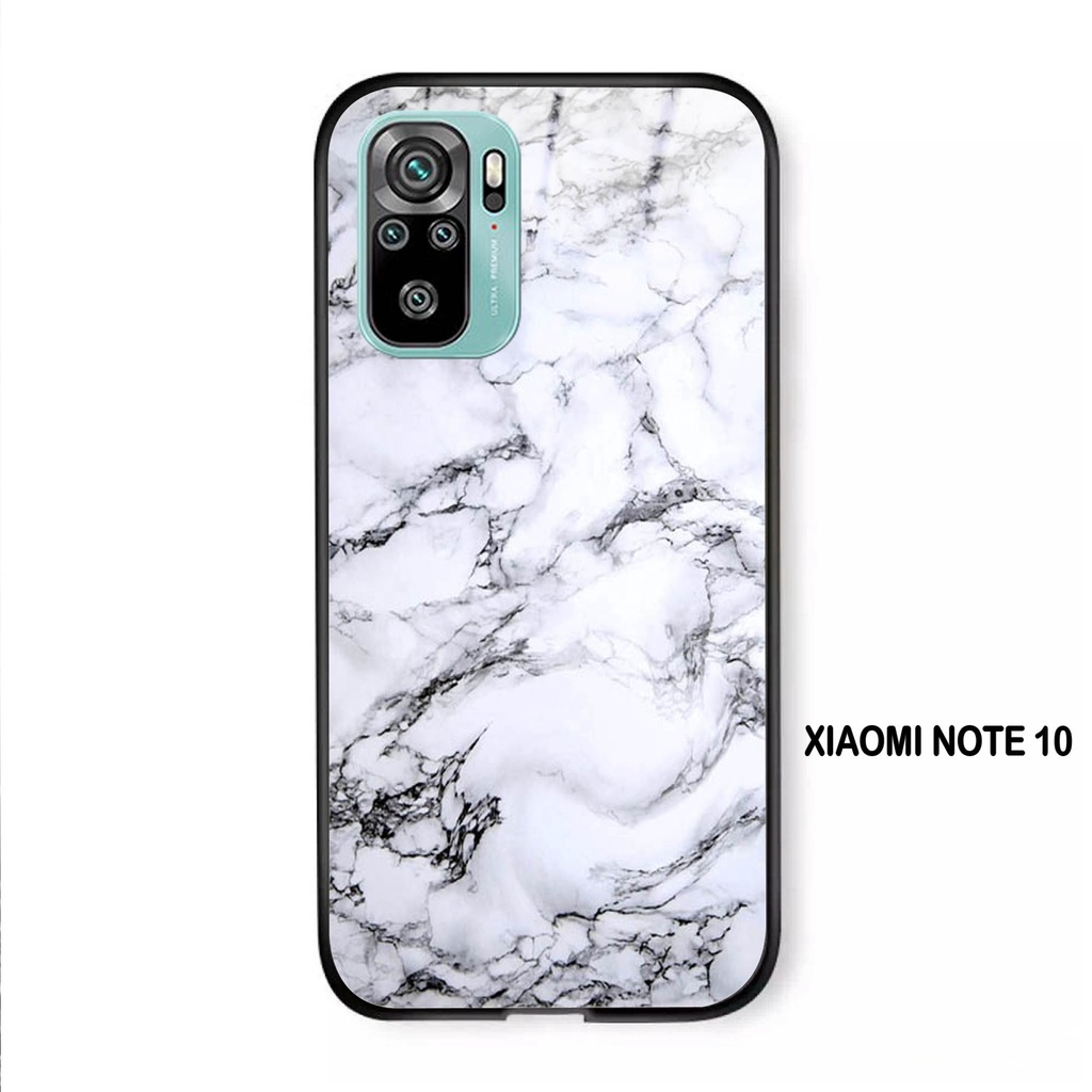 Softcase Kaca XIAOMI REDMI NOTE 10  - Case Handphone XIAOMI REDMI NOTE 10 [T32]