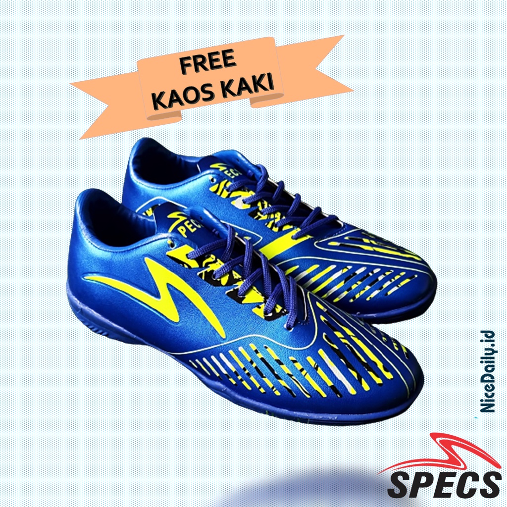 Sepatu Futsal Premium Specs Swervo Hydra Marble PRO IN