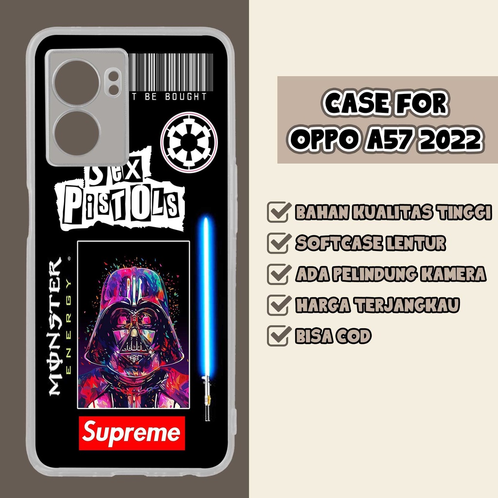Case OPPO A57 2022 A77S  - Softcase Clear Protect Camera - Silikon Hp OPPO - Silicon Hp OPPO - Kessi