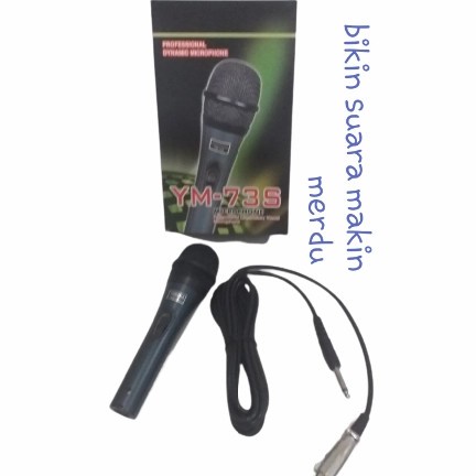 Mic Microphone Karaoke YAMAHA YM-916 / Mic Kabel Vokal Dynamic