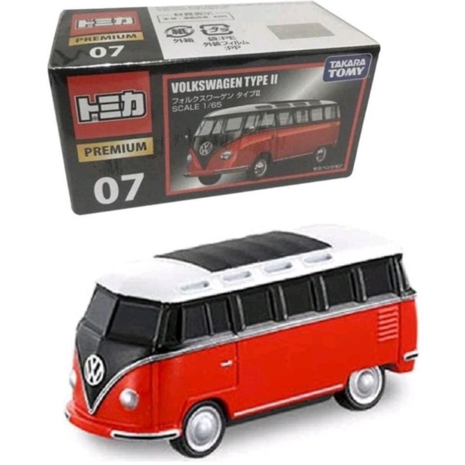 Tomica Premium 07 Volkswagen Type II Takara Tomy Original Diecast Miniatur Mobil VW Kombi