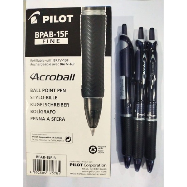 

PILOT ACROBALL BPAB-15F PULPEN ACROBALL (1Pcs)