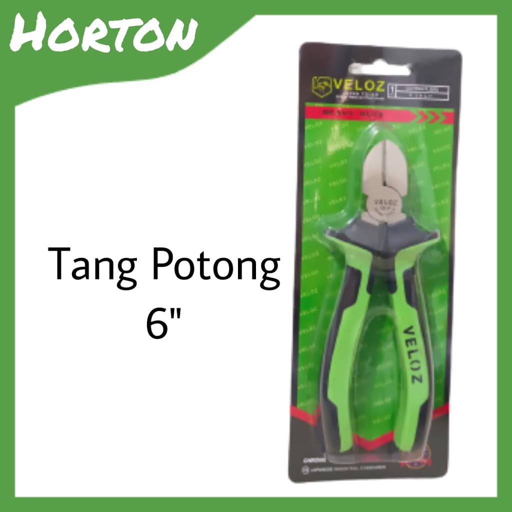 VELOZ TANG POTONG 6 INCH SATIN SURFACE
