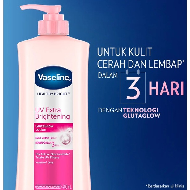 Vaseline Lotion Healthy Bright UV Extra Brightening [400 mL]