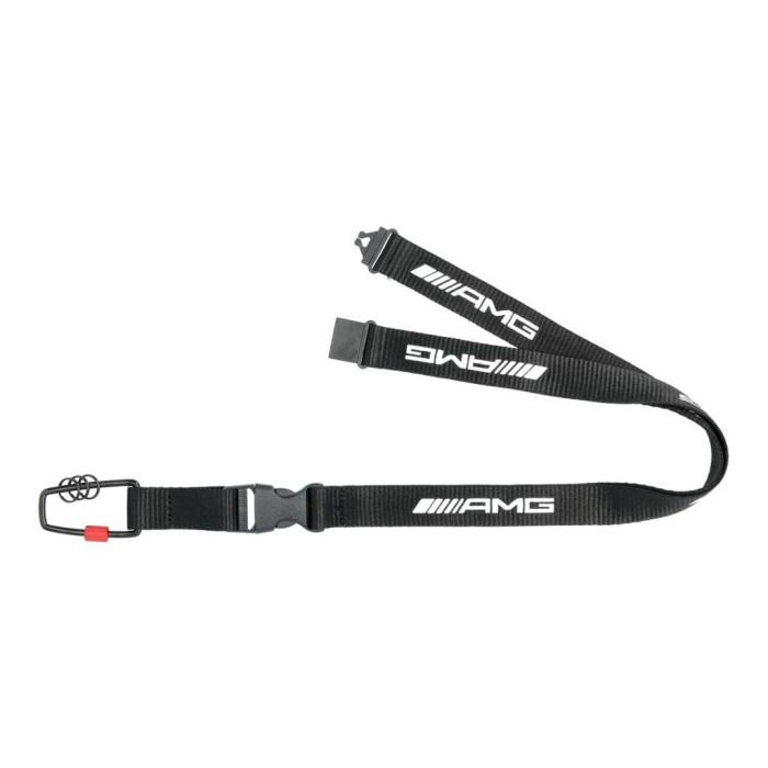

AMG lanyard black / white, stainless steel / plastic / nylon B66955311