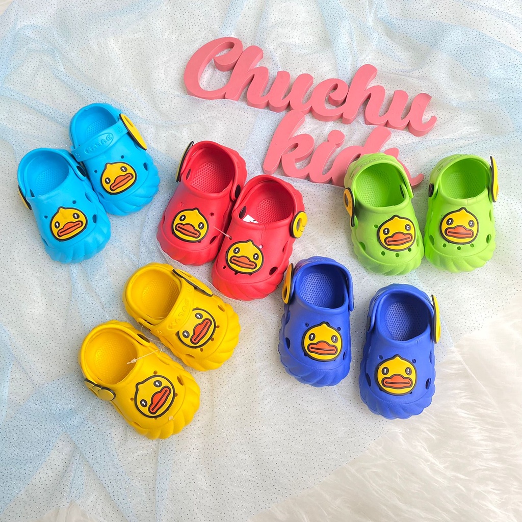 Sandal bayi / Sandal Anak Laki laki perempuan Motif Bebek / Sandal Karet Baim Duck Usia 1 2 3 4 5 Tahun