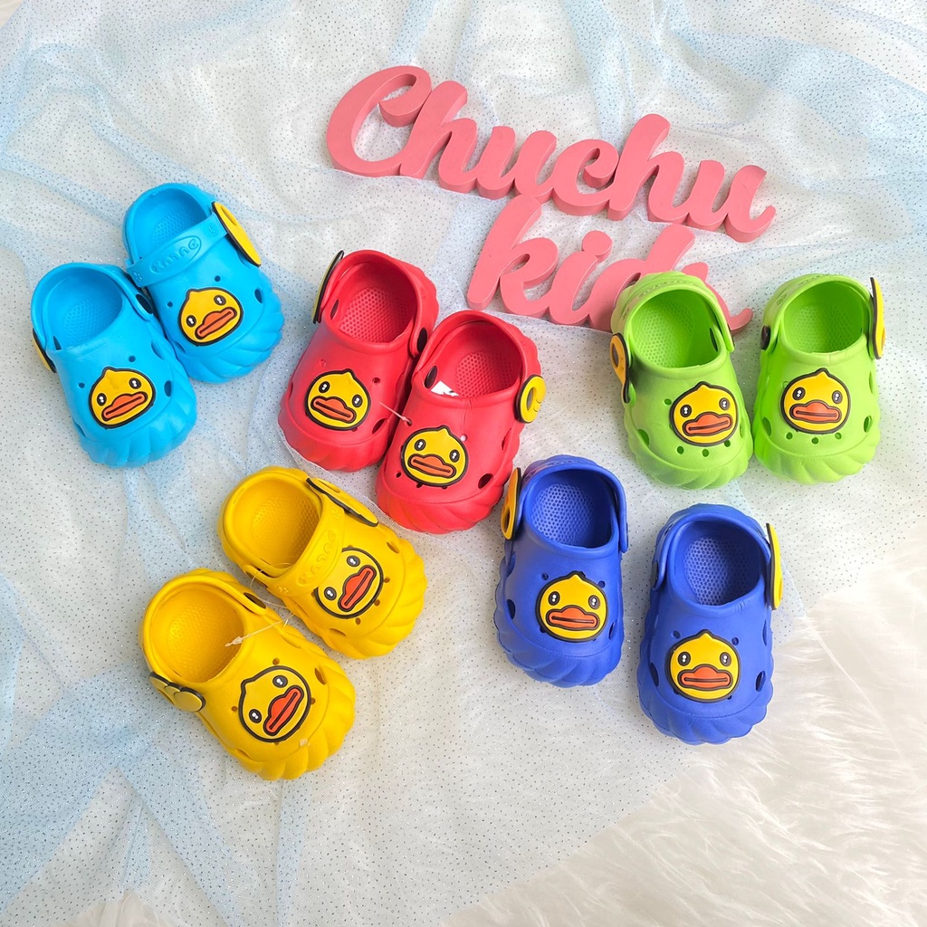 Sandal bayi / Sandal Anak Laki laki perempuan Motif Bebek / Sandal Karet Baim Duck Usia 1 2 3 4 5 Tahun