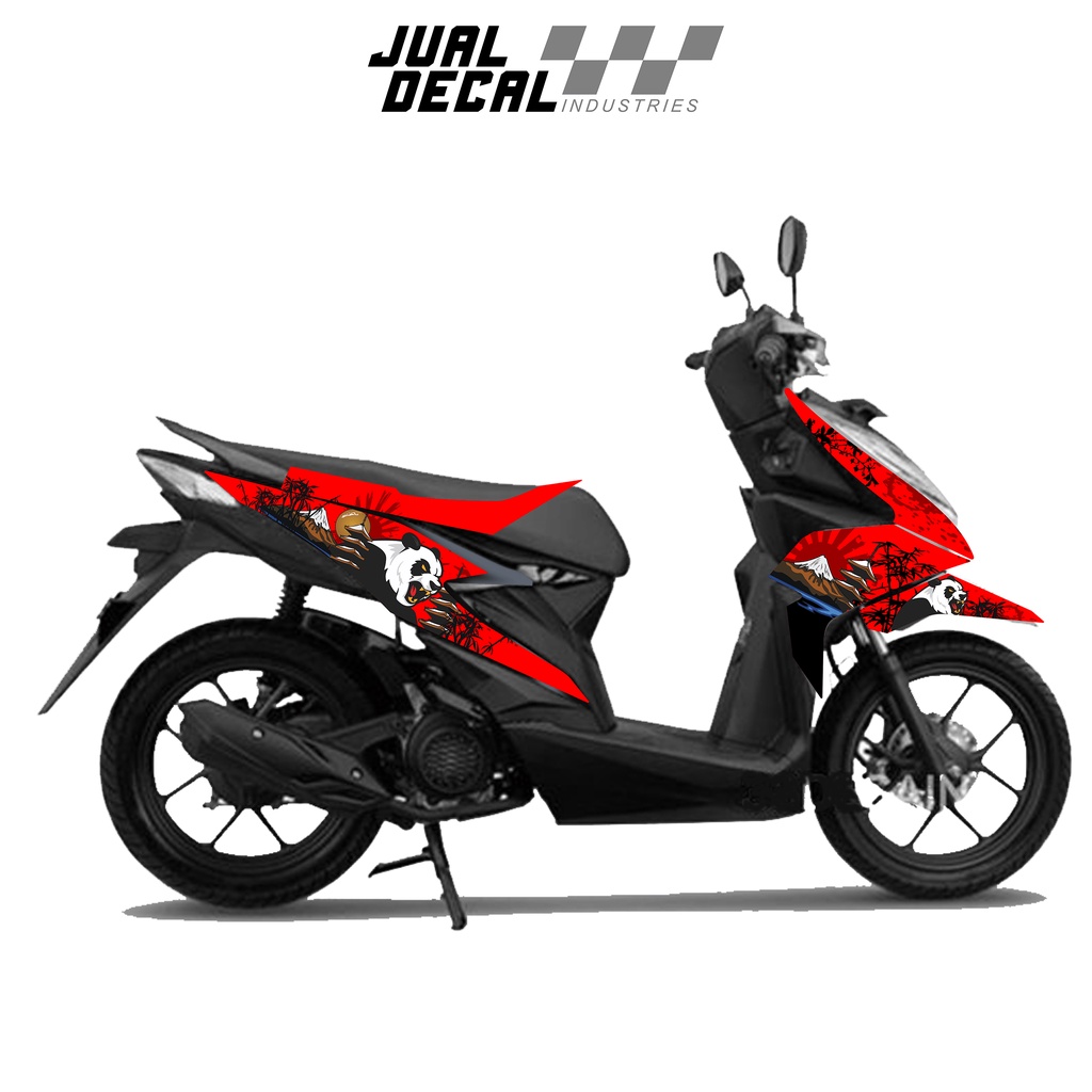 PANDA - Striping Beat Street All New Deluxe Variasi 2020 2021 2022 Stiker Motor BeAT Sticker Honda C