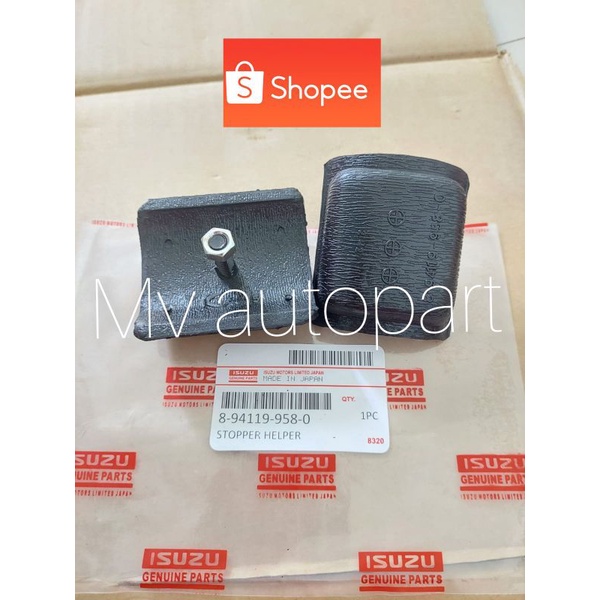 Karet stopper hanger helper per daun Isuzu Nkr71 Original