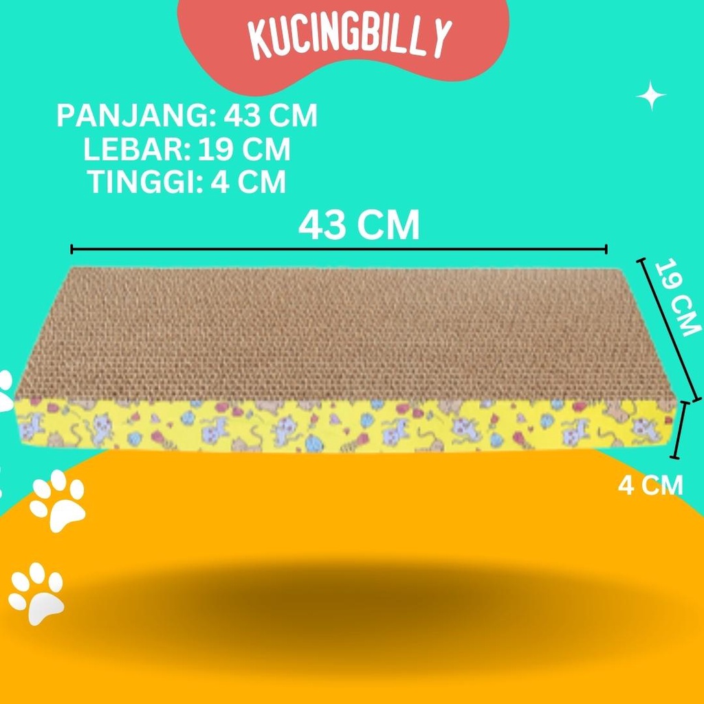 SCRATCH BOARD KUCING papan garukan kucing