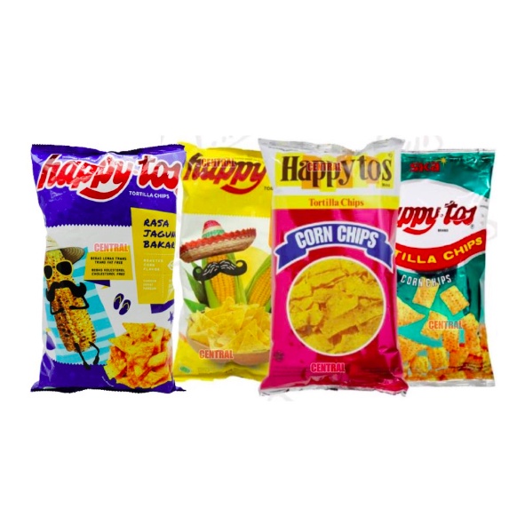 

happy tos Tortilla Chips Merah 160g happytos