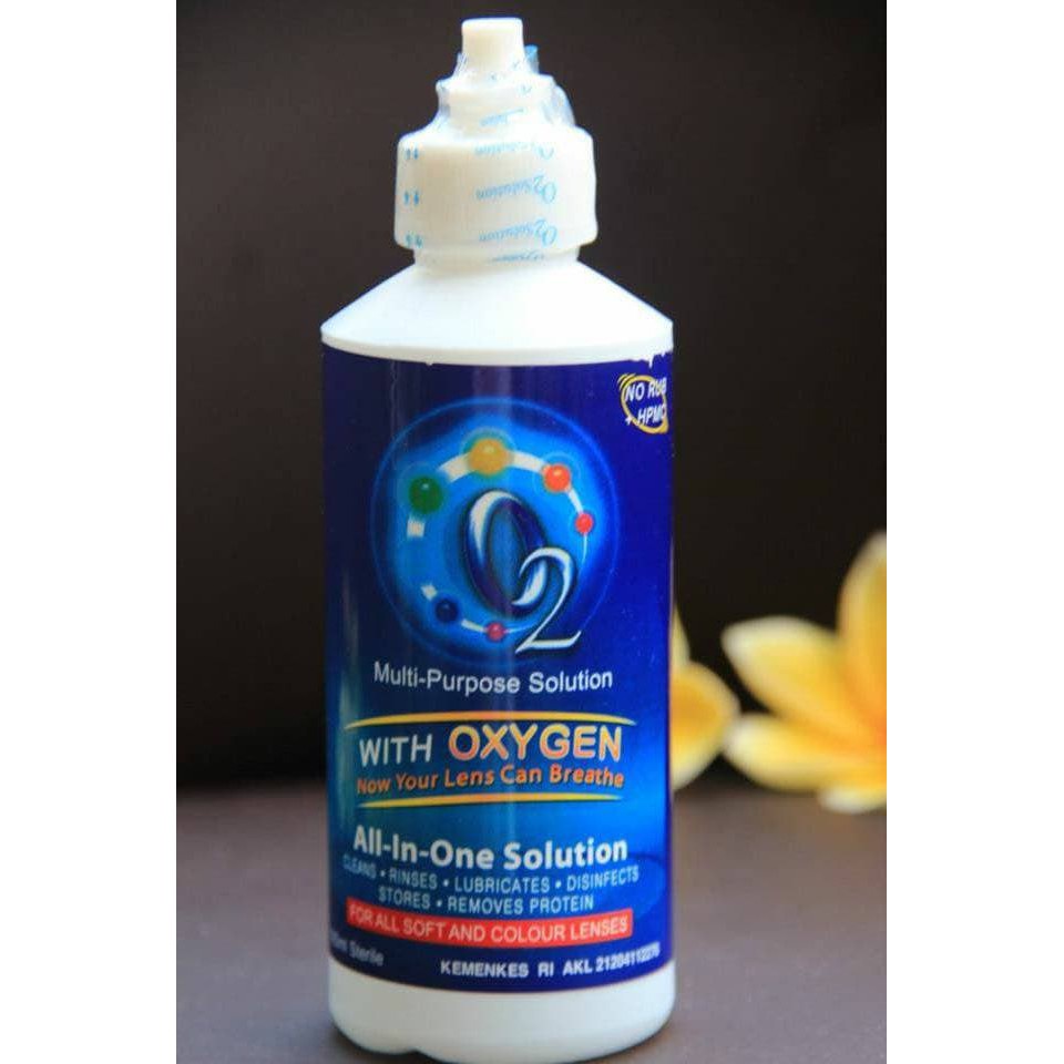 Cairan Softlens O2 160ml / Cairan Pembersih Multi Purpose