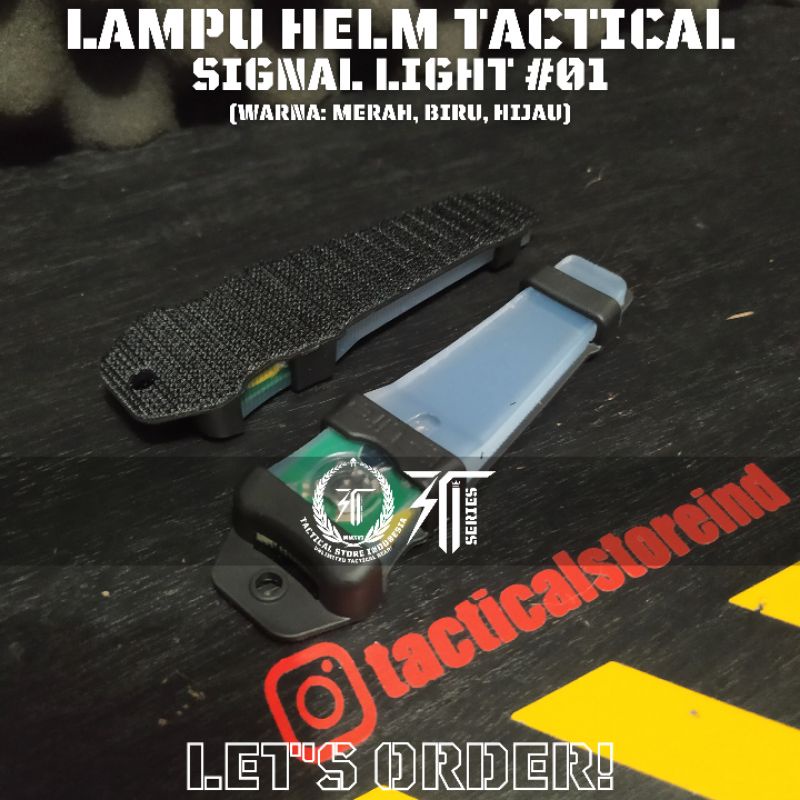 Lampu Helm Tactical #01 TSI Series