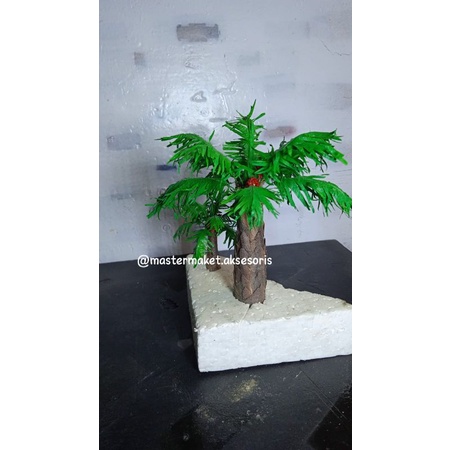 Miniatur Pohon Kelapa Sawit Uk. 20 cm