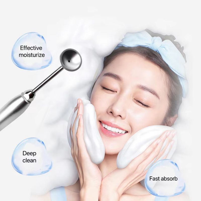 Bubble foam SNOW WHITE maker spa face mesin pembuat busa sabun cleanser pembersih pori pori prosesn deep cleanser