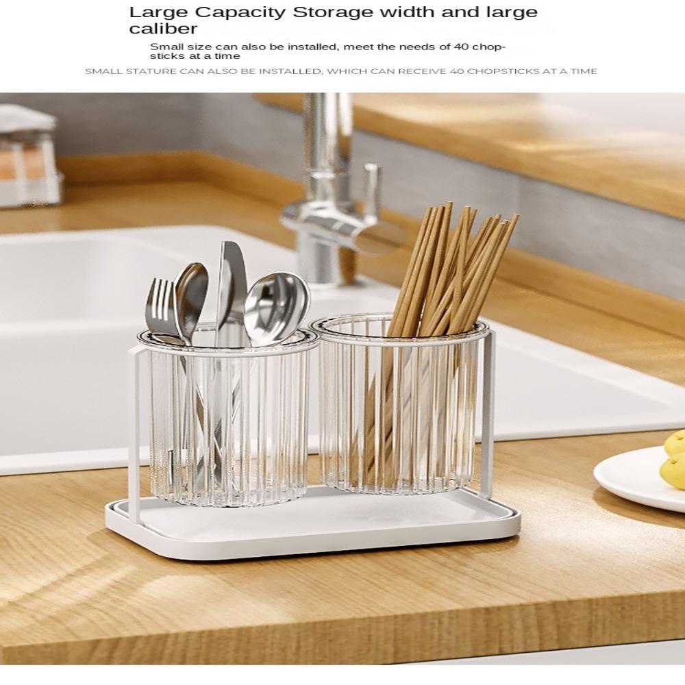 R-FLOWER Tempat Sumpit Rumah Tangga Wadah Berkualitas Tinggi Penyimpanan Gadget Dapur Organizer Tempat Sendok Garpu Sumpit
