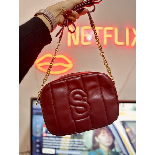 SALE NENA bag marron buttonscraves (PL)