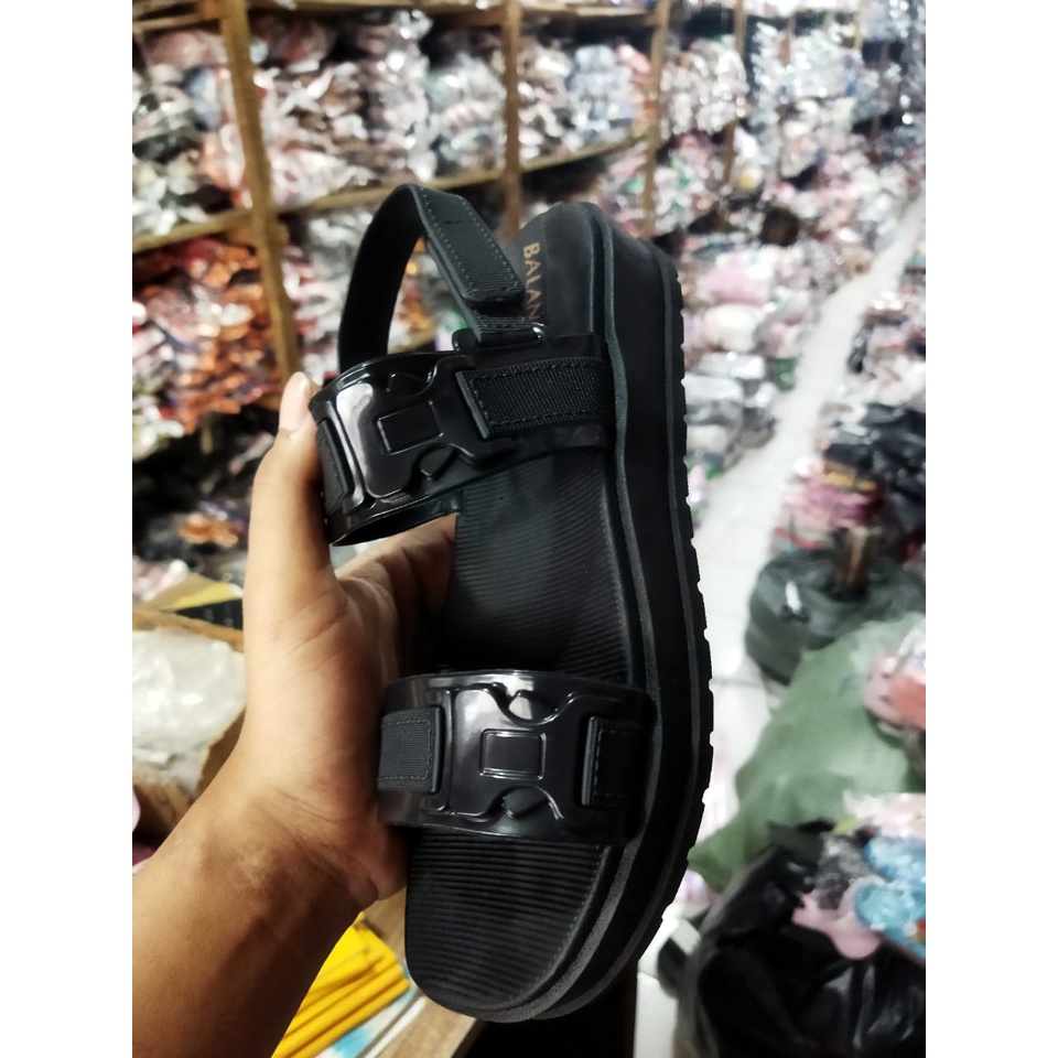 sandal slop wanita tali belakang 1323-3 size 37-40 sandal jelly wanita remaja import kekinin