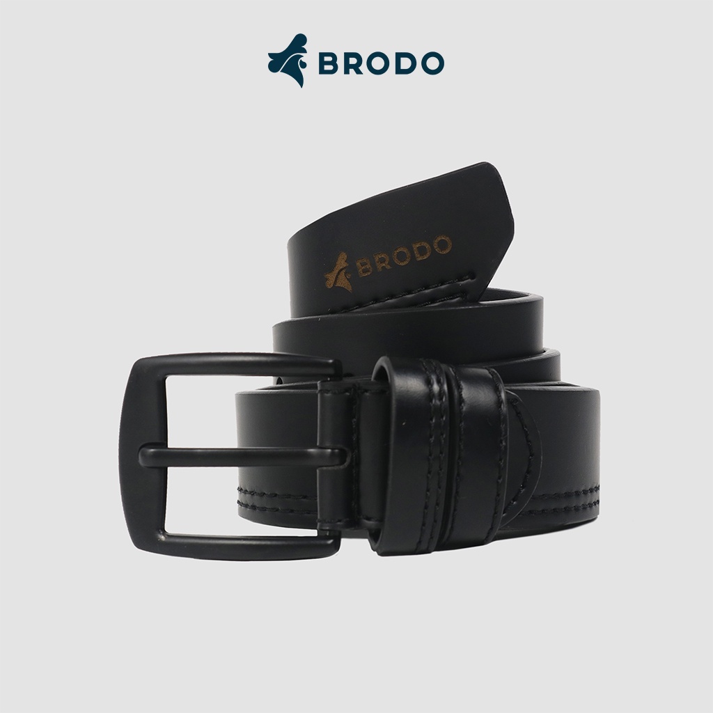 BRODO - Ikat Pinggang Hia Synthetic Belt Black