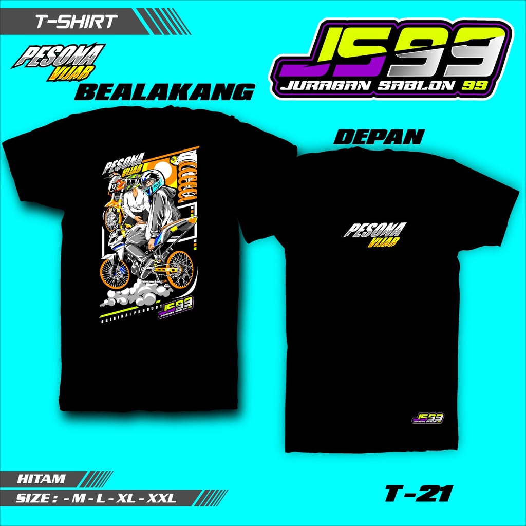 KAOS PESONA VIJAR New Promo T-Shirt / Kaos Oblong / Kaos Distro /Kaos PESONA VIJAR /Full cotton 30s 