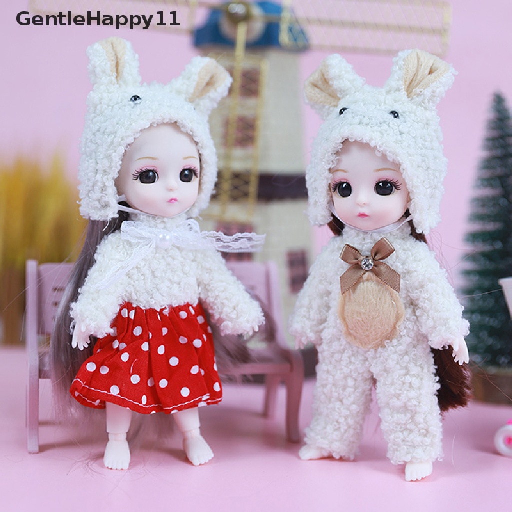 Gentlehappy 1set 16cm Baju Boneka Rok Universal Pakaian Mainan Anak Perempuan Aksesoris Hadiah id