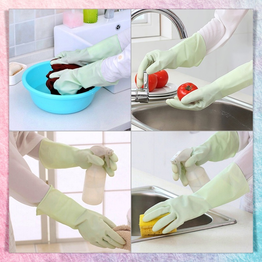 Sarung Tangan Karet | Sarung Tangan Latex | Sarung Tangan Cuci Piring Anti Air | Rubber Gloves