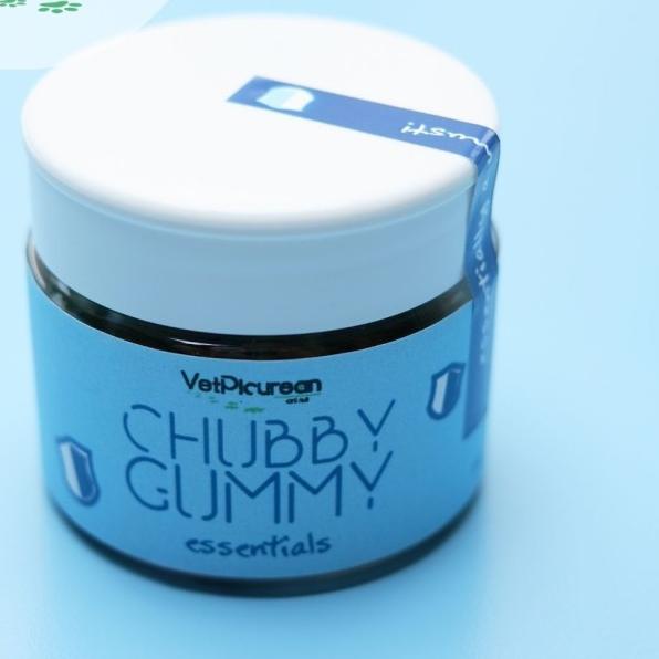 Chubby Gummy Essentials [ Lysine Taurine Biotin ] Vit. Anjing Kucing