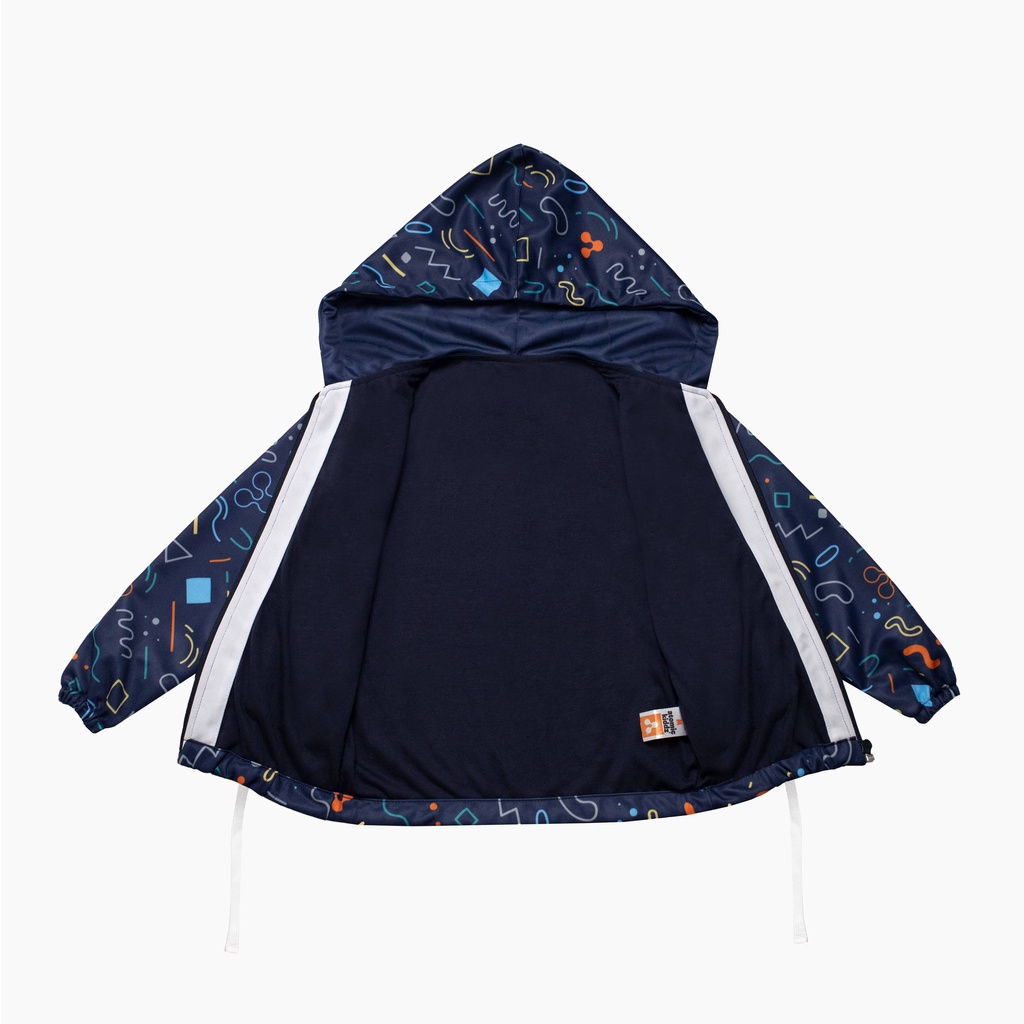 Viral  Atomic Kiddz Jaket Sublim Anak 1-12 Tahun - Linoz Navy Puring & Non Puring