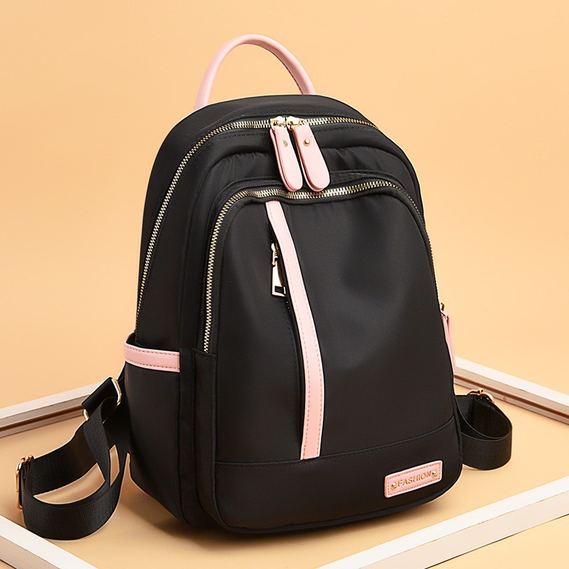 TAS RANSEL WANITA KOREA ANTI AIR HITAM BELLATOR TA698B5 BACKPACK IMPORT GENDONG PUNGGUNG SEKOLAH KULIAH KERJA CEWEK MURAH LUCU FASHION REMAJA KEKINIAN BRANDED BATAM