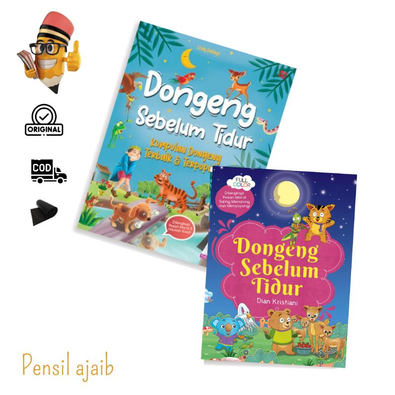 Jual Buku Dongeng Anak Sebelum Tidur Kumpulan Dongeng Terbaik Dan ...