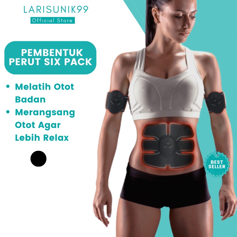 Alat Pembentuk Otot abs stimulator Ultra Thin Ultimate Monavy Abdominal Muscle Exerciser Trainers