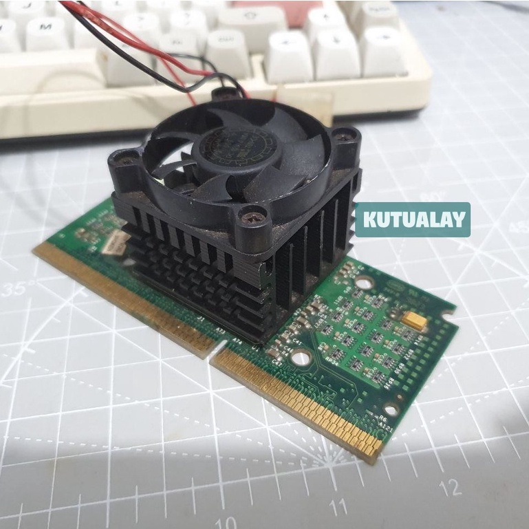 Vintage Processor Celeron + Cooler Fan Prosesor Jadul