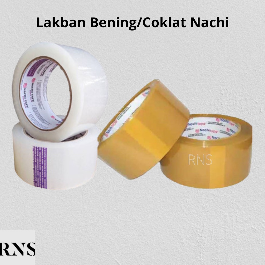 Jual Lakban Opp Tape Nachi Tape Ukuran Mm Inch Shopee Indonesia