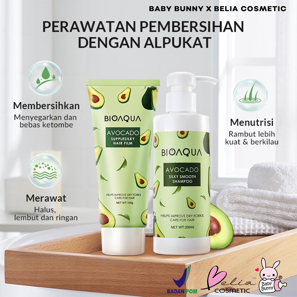 ❤ BELIA ❤ BIOAQUA Skincare Set | Body Care Series Set | Hair Care Series Set | Skin Care | Avocado | Peach | SKIN Acne Care &amp; Oil | Tranexamic Acid Oligopeptide Beauty Set | BOX Set | BPOM