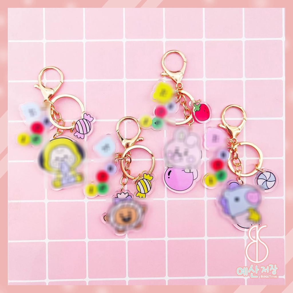 [BS] BISA COD Gantungan Kunci KPOP Key Chain - KP874