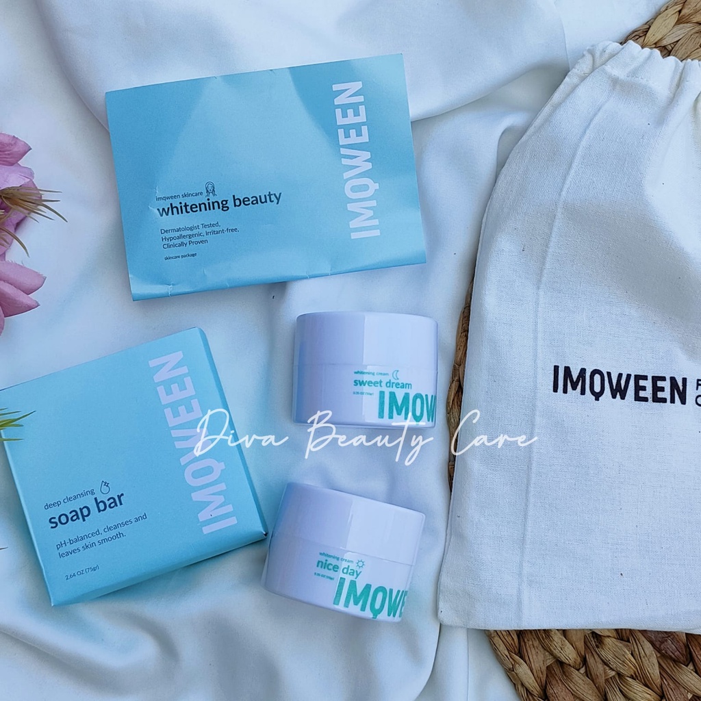 IM QWEEN SKINCARE PAKET NORMAL SABUN BATANG/CAIR NEW PACK!!!