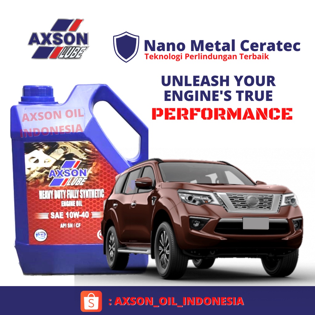 Axson Fully Synthetic Oil 10W-40 (1 Gallon)