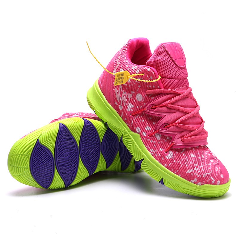 NEW PRODUCT SEPATU BASKET KYRIE 5 SPONGEBOB PATRICK STAR BASKETBALL SHOES 4 COLORS NBA IRVING 5