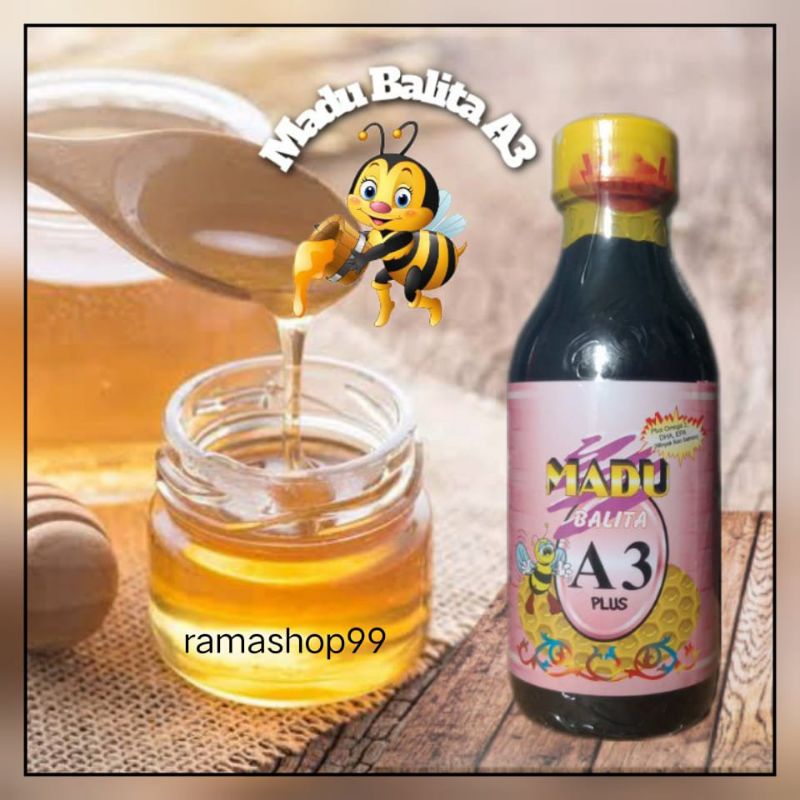 Madu Royal Jelly Balita A3 UFO madu untuk kesehatan dan kecerdasan anak