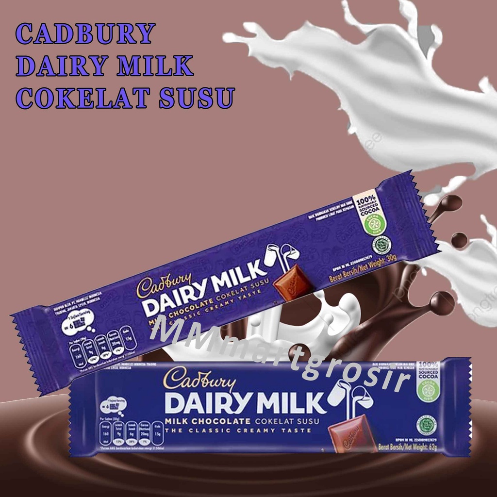 Cadbury / Dairy Milk / Milk Chocolate / Cokelat Susu