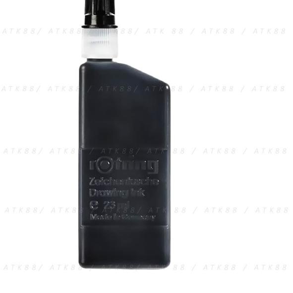 

Rotring Drawing Ink / Refill Tinta hitam Rapido dan Isograph