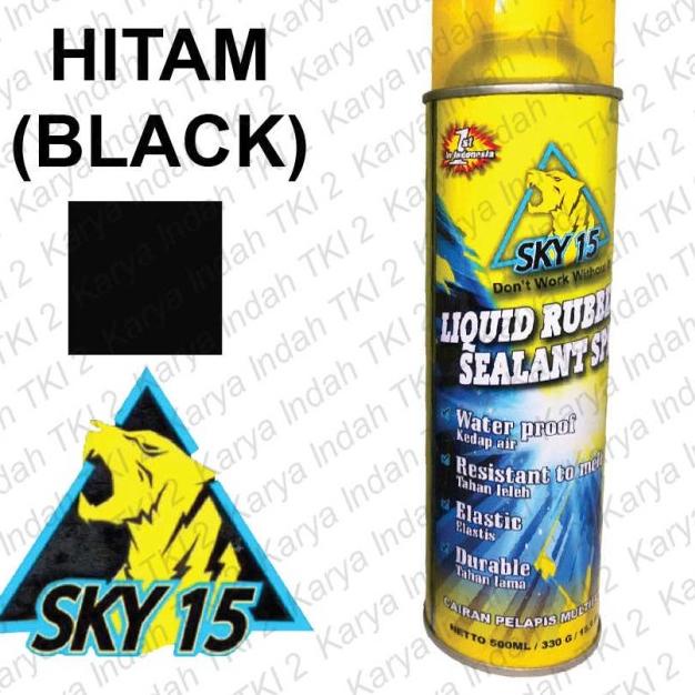 

Semprotan Pelapis Anti Bocor SKY15 Liquid Rubber Sealant Spray Flex - Hitam