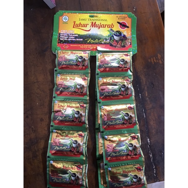 

LUHUR MUJARAB KAPSUL ORIGINAL (ASAM URAT)