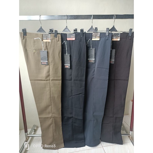 CELANA PRIA/FORMAL/ KERJA/BAHAN TEBAL LICIN/WARNA/REGURER